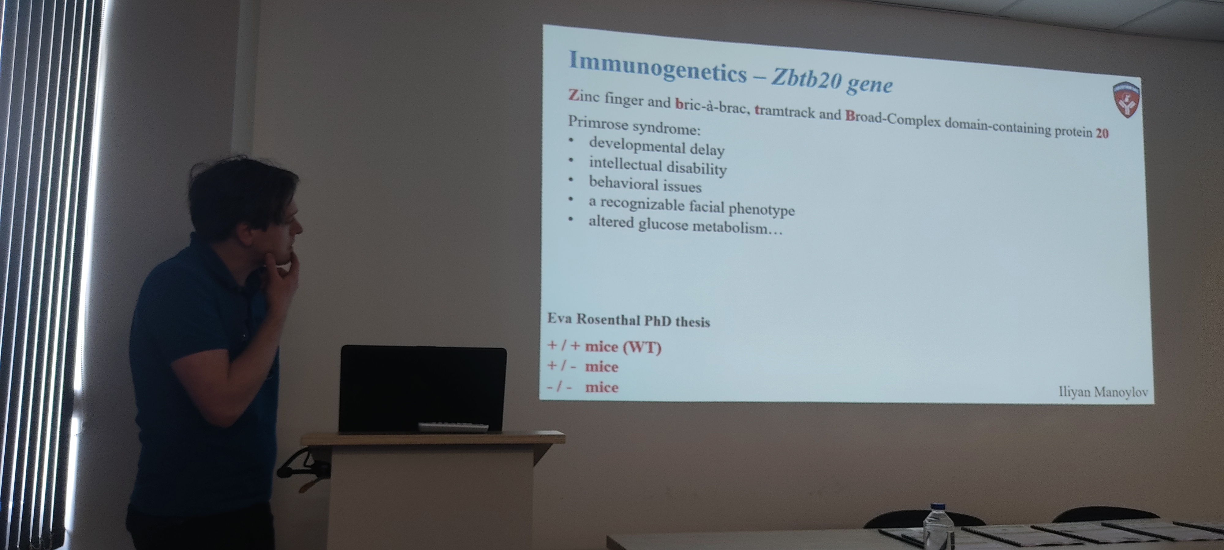 76th ANNIVERSARY OF THE STEPHAN ANGELOFF INSTITUTE OF MICROBIOLOGY - BAS,  MEMBER OF THE PASTEUR INTERNATIONAL NETWORK