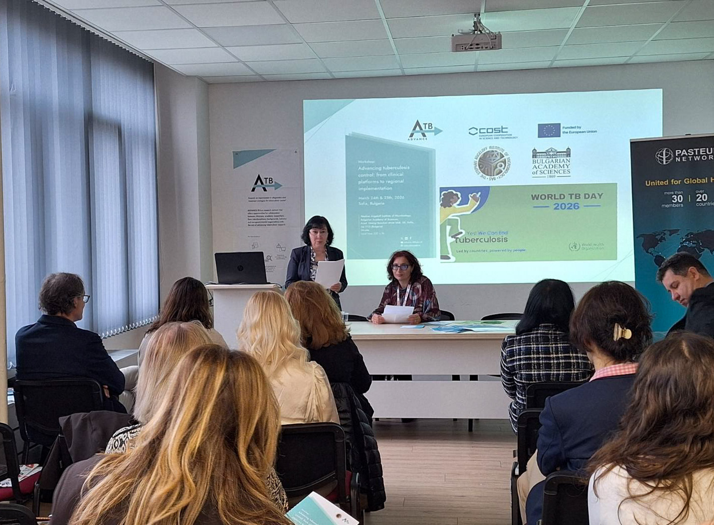 Двудневен международен научен семинар, организиран от Лабораторията по молекулярна биология на микобактерии, 24 -25 март 2026 г.