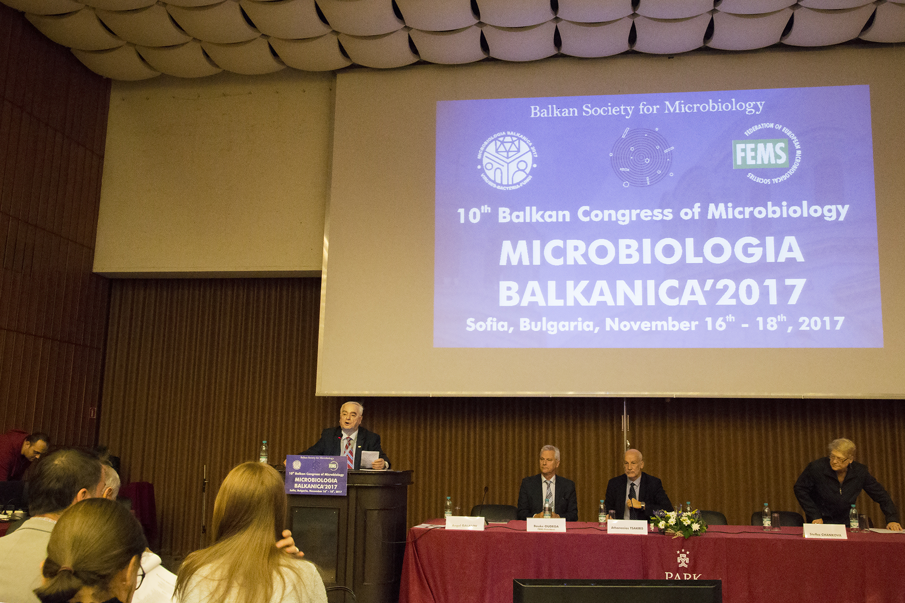 10-ти Балкански конгрес по микробиология/Микробиология Балканика, София,  16-18 ноември, 2017 г.